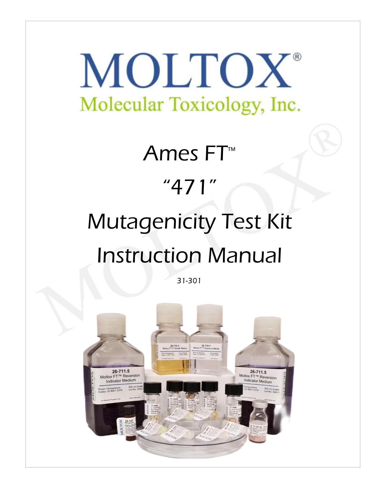 Ames FT 471 31-301 Instruction Manual 2021 Version